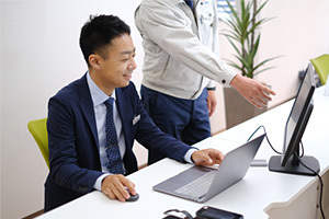 経験豊富な先輩がしっかりフォローしてくれるので安心です。